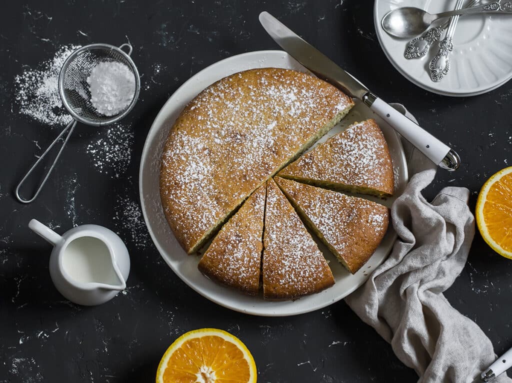 Orange olive oil cake The most delicious recipe